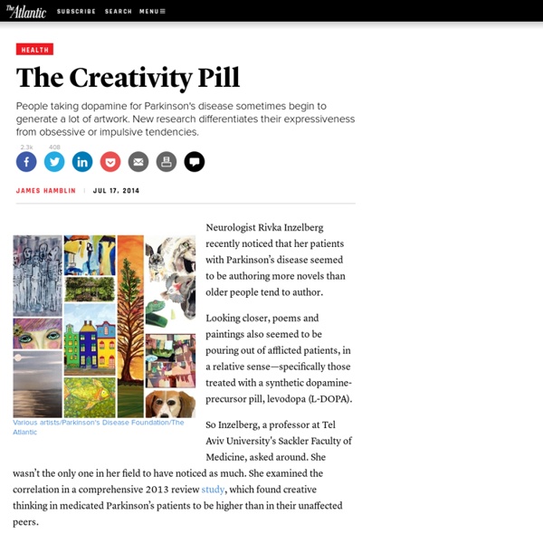 The Creativity Pill - James Hamblin
