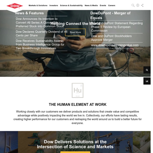 Dow Chemical Corporate Website - The Dow Chemical Company