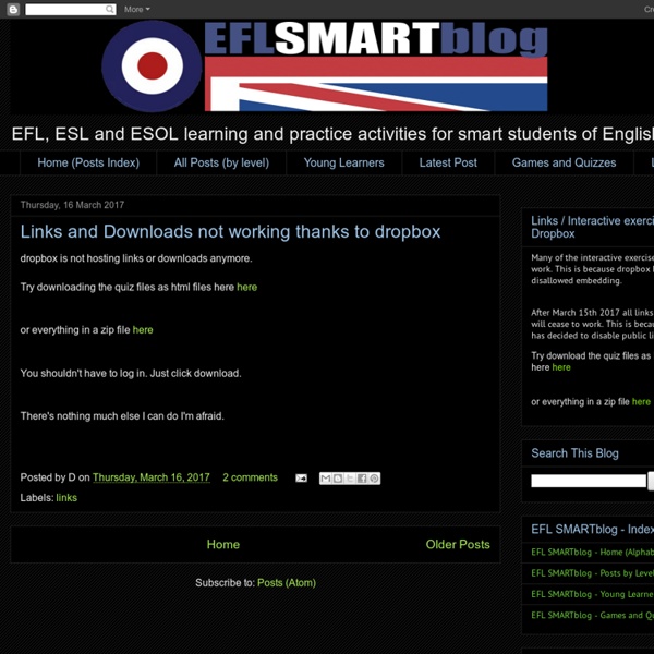 The EFL SMARTblog