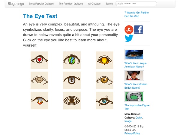 The Eye Test