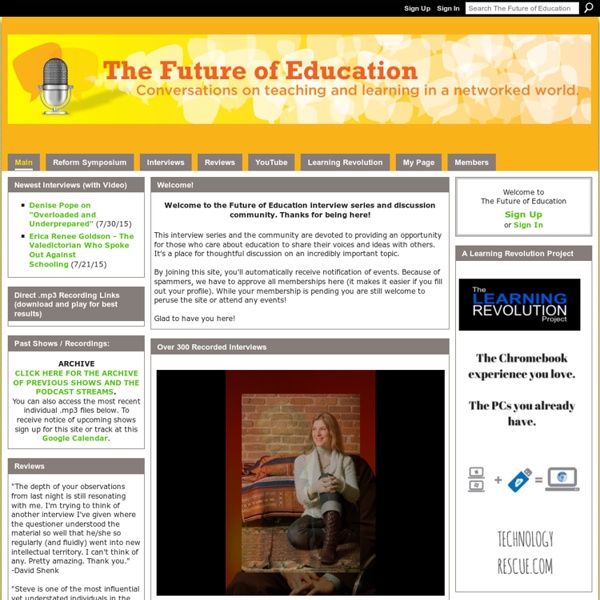 The Future of Education - Charting the Course of Teaching and Learning in a Networked World