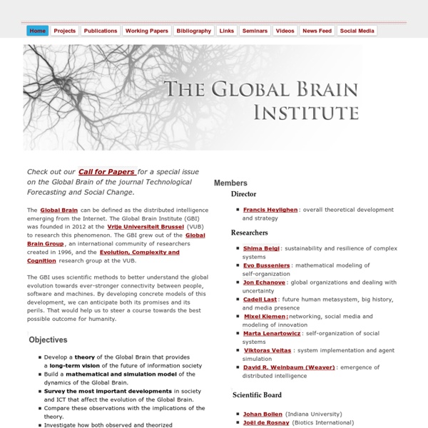The Global Brain Institute