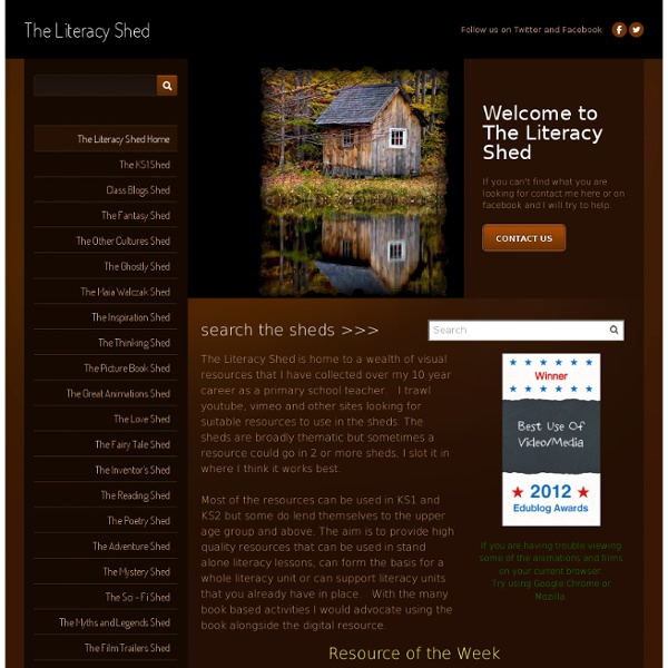 The Literacy Shed - The Literacy Shed Home