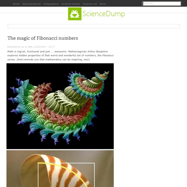 The magic of Fibonacci numbers