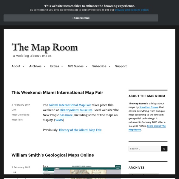 A Weblog About Maps