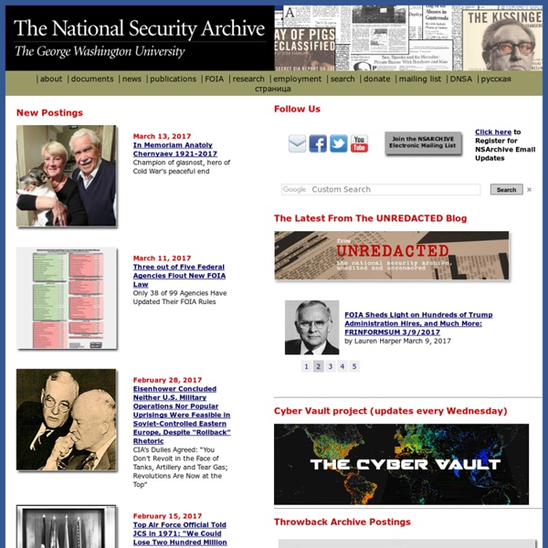 The National Security Archive