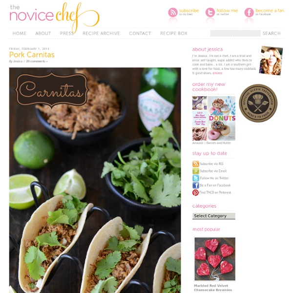The Novice Chef Blog »