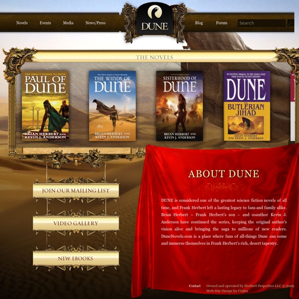 The Official Dune Website
