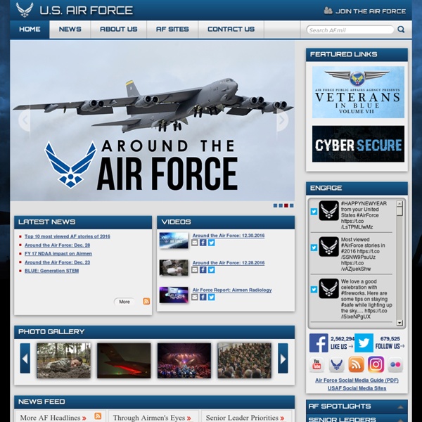 Official Site of the U.S. Air Force - Home