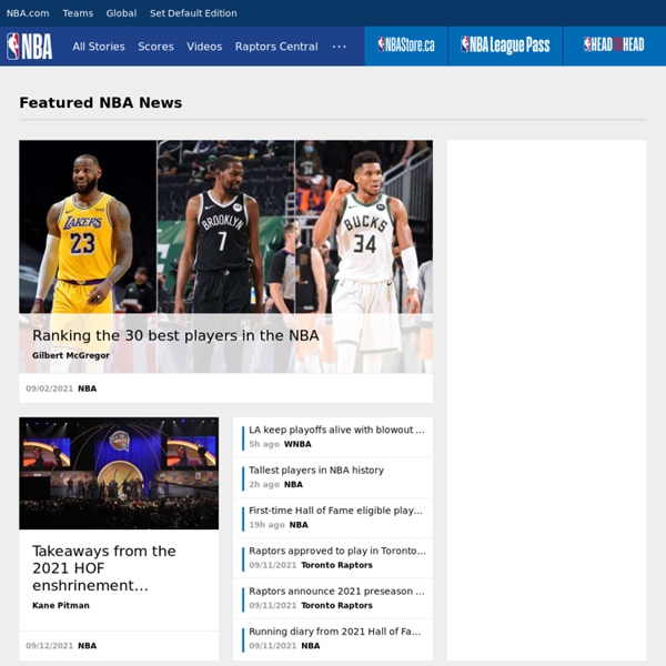 The official site of the NBA