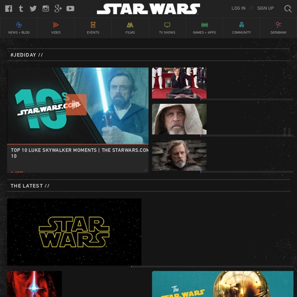 The Official Star Wars Website