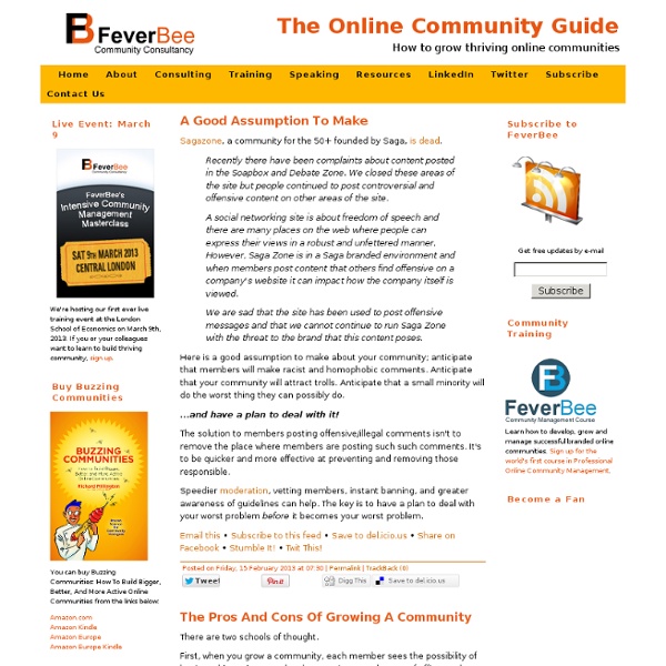 The Online Community Guide