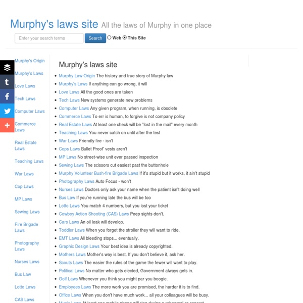Murphy Laws