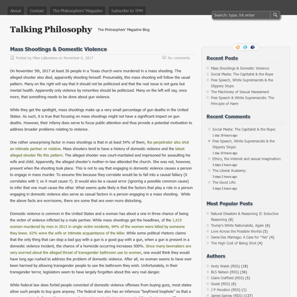 The Philosophers' Magazine Blog