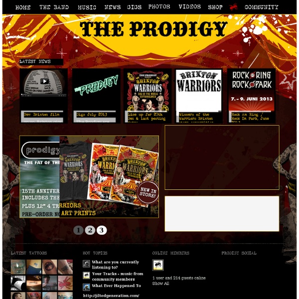 The Prodigy - Homepage.url