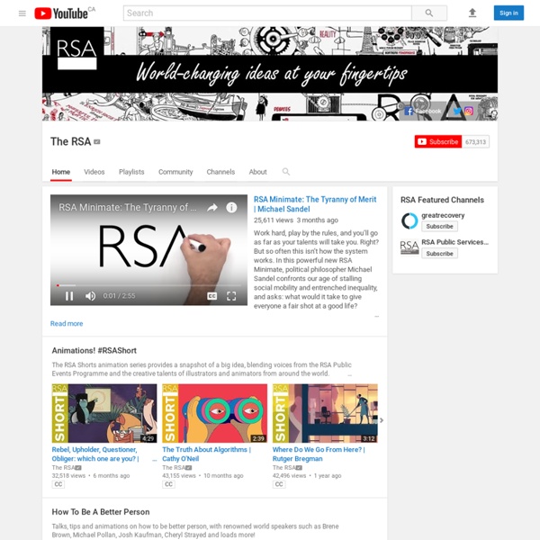The RSA on YouTube