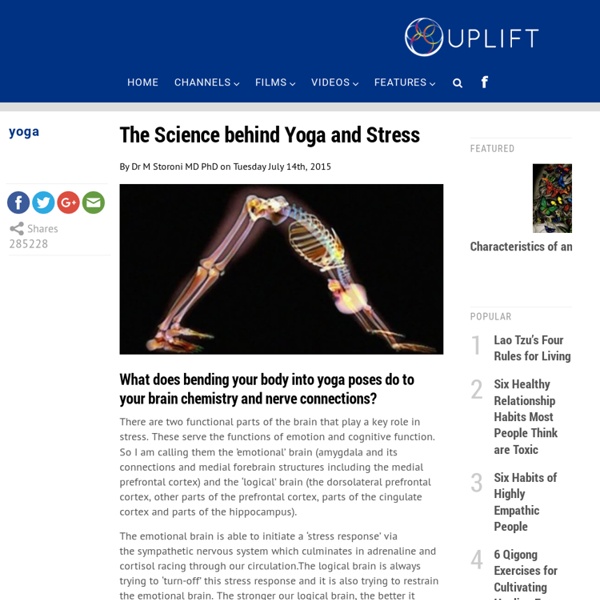 The Science behind Yoga and Stress