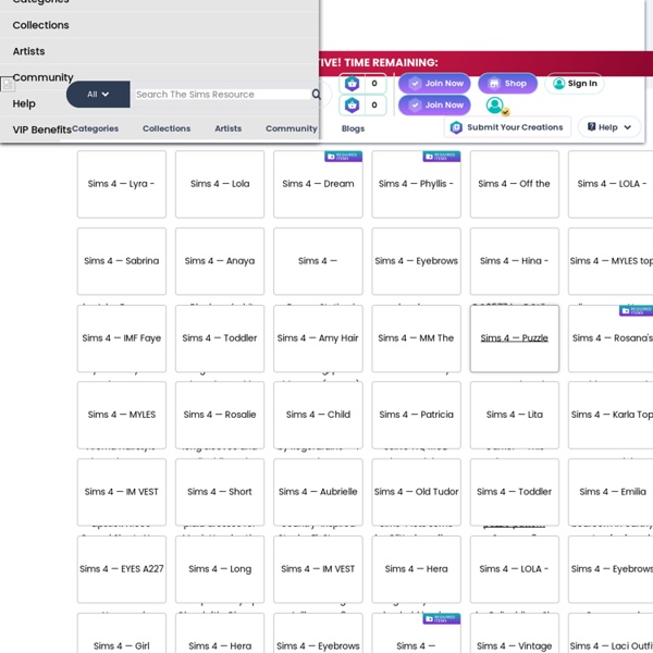 TSR - The Sims Resource - Over 804,000 downloads for The Sims 3, 2 and 1