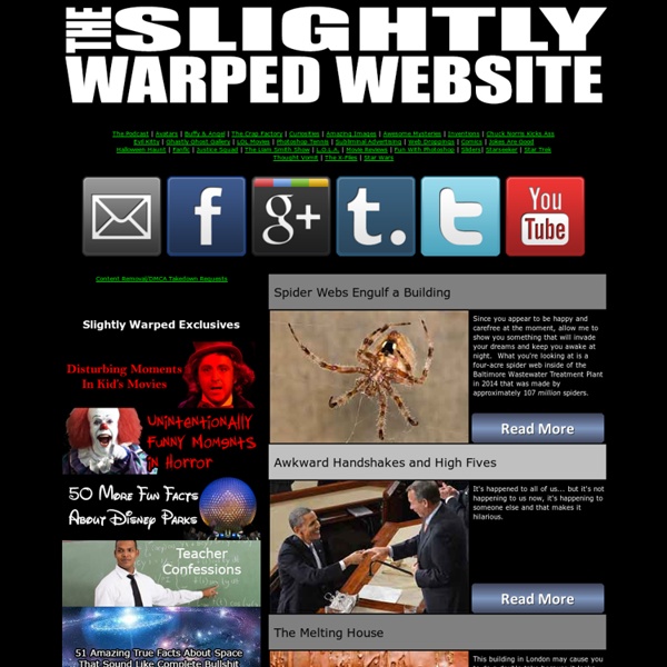 The Slightly Warped Website
