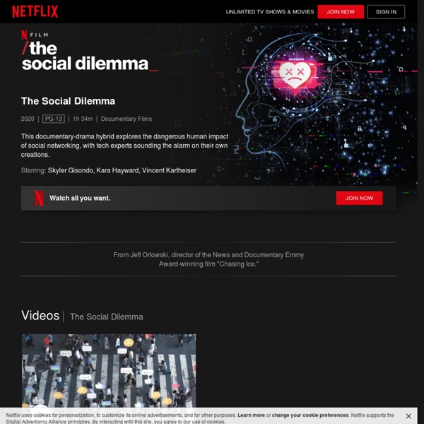 The Social Dilemma [NETFLIX]