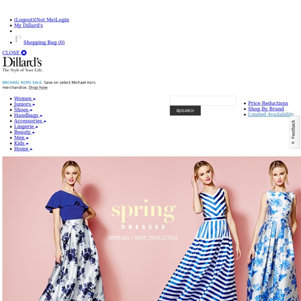 Dillard's - Official Site of Dillard's Department Stores - Dillards.com