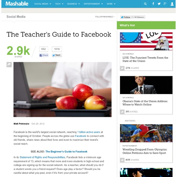 The Teacher's Guide to Facebook