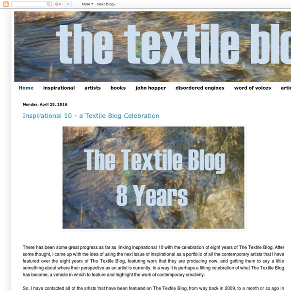 The Textile Blog