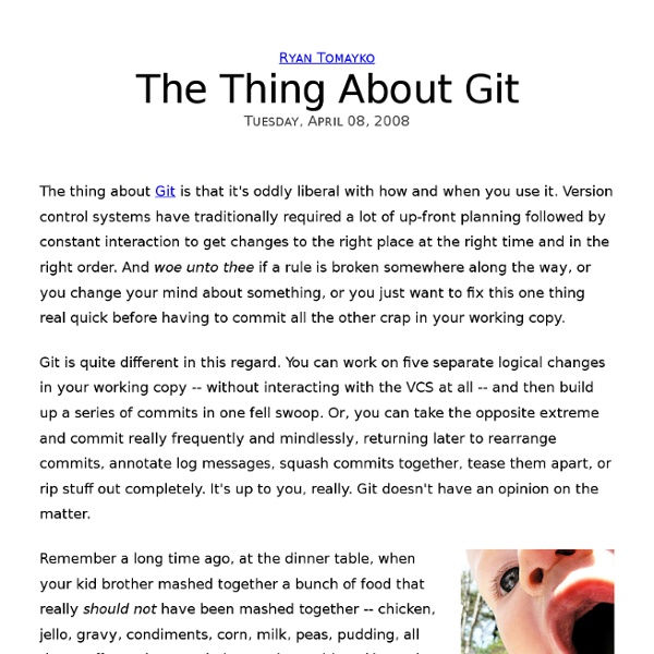 The Thing About Git