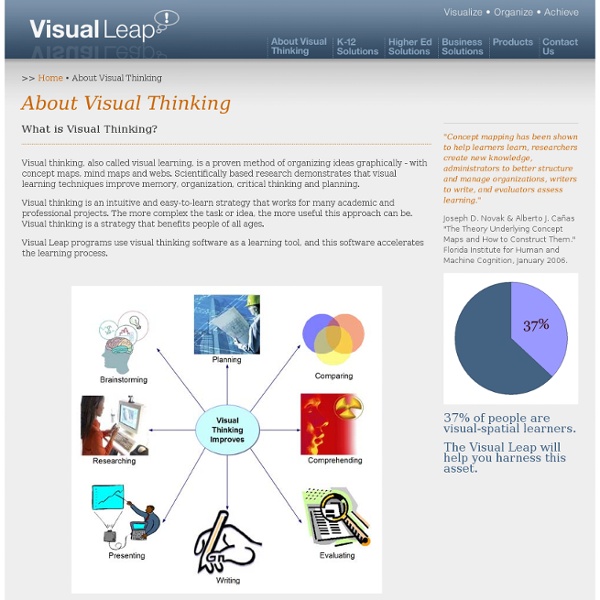 The Visual Leap - About Visual Thinking