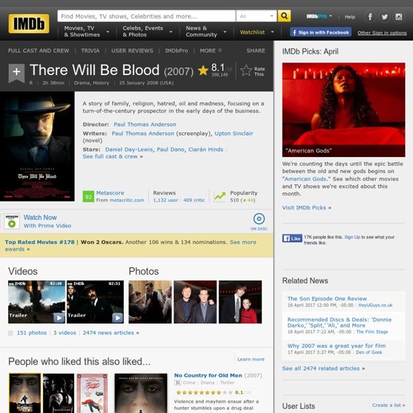 There Will Be Blood (2007