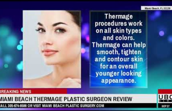 Miami Beach Thermage Plastic Surgeon review - YouTube