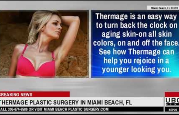 Thermage Plastic Surgery in Miami Beach, FL - YouTube