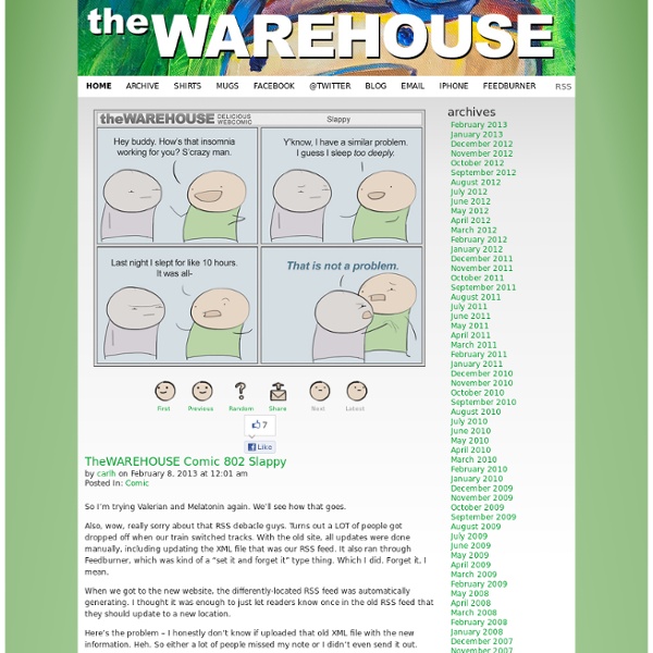 TheWAREHOUSE web comic