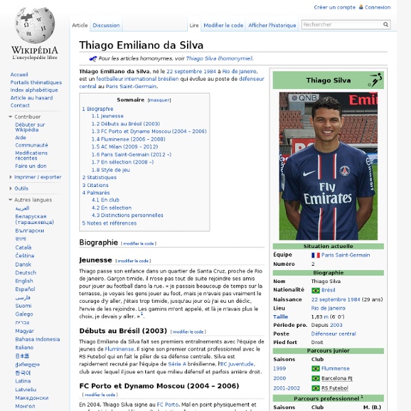 Thiago Emiliano da Silva