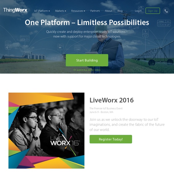 ThingWorx - M2M Application Platform