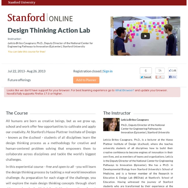 Design Thinking Action Lab