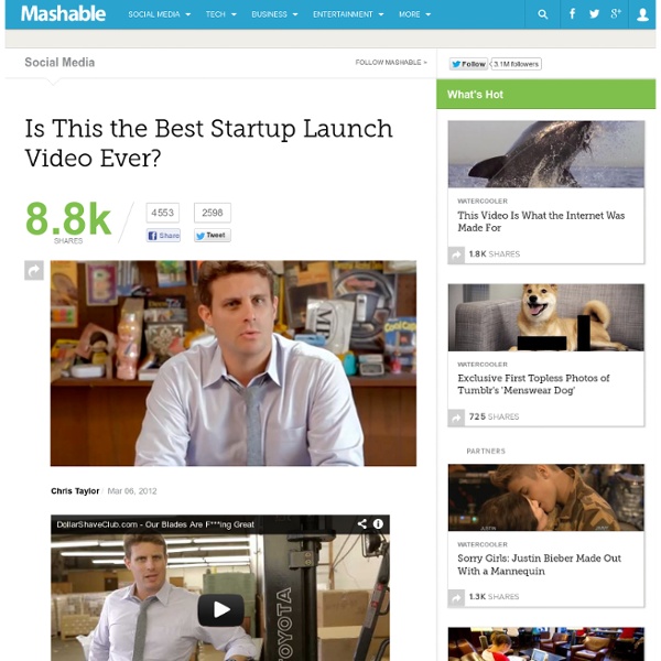 Is This the Best Startup Launch Video Ever?