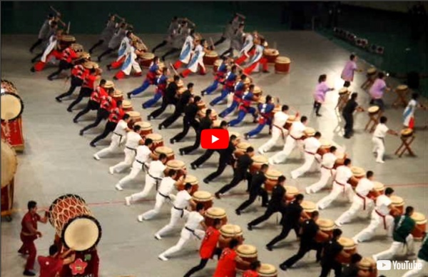 This is a Japanese drum line!