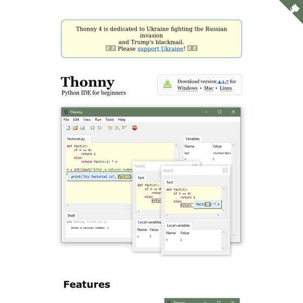 thonny-python-ide-for-beginners-pearltrees