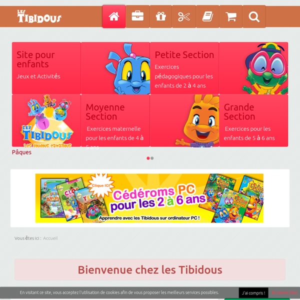 Les Tibidous : Coloriages, jeux, fiches pour enfants