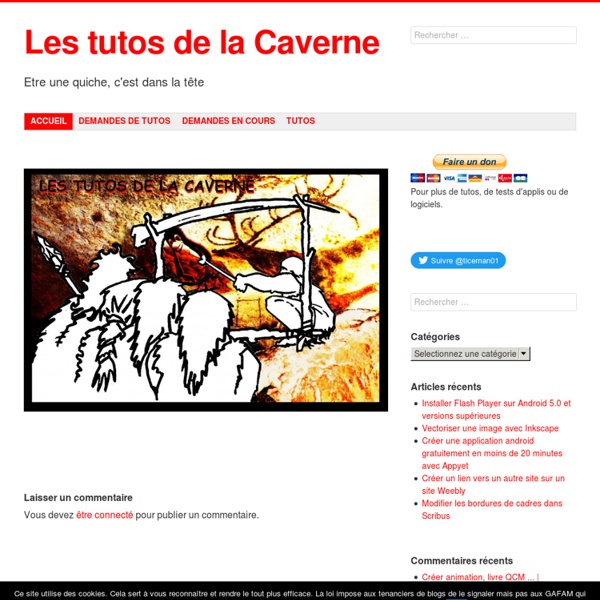 Les tutos de la caverne