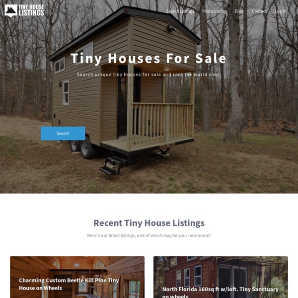 Tiny House Listings - Buy, sell and rent tiny homes