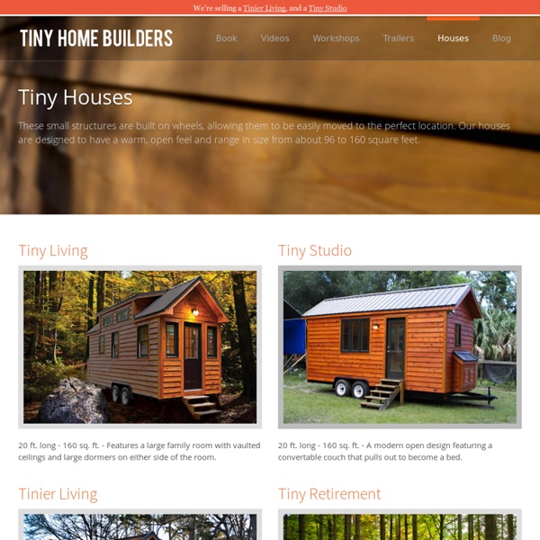Tiny Houses - Tiny Home Builders
