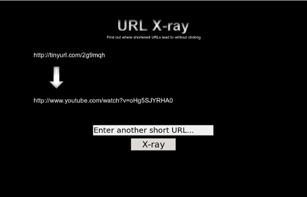 URL X-ray