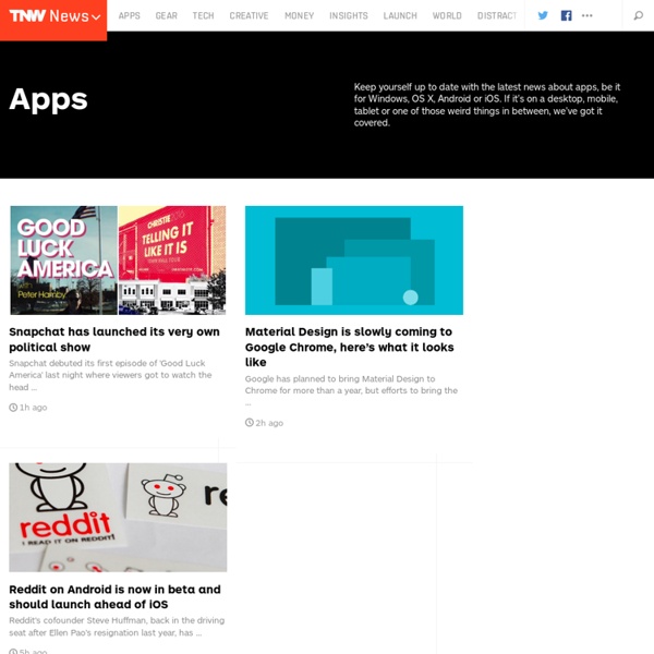 TNW Apps - Apps Reviews and New Feature Releases