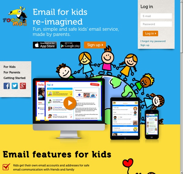 Tocomail - safe email for kids