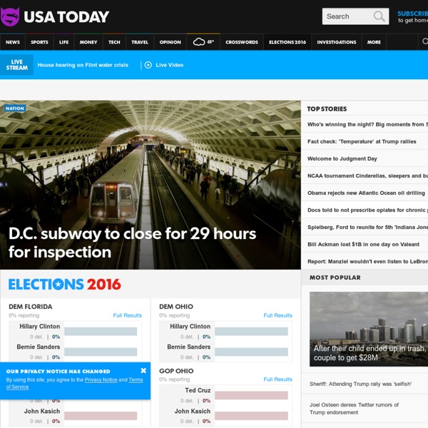 USA TODAY: Latest World and US News - USATODAY.com