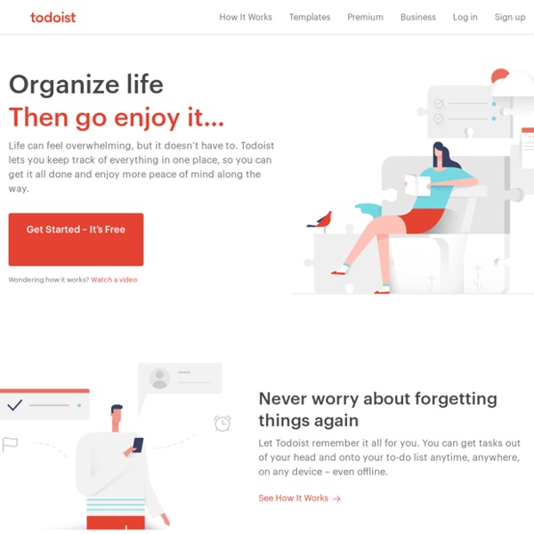 Todo Liste und Aufgabenverwaltung. Kostenlos, einfach, online und mobil: Todoist