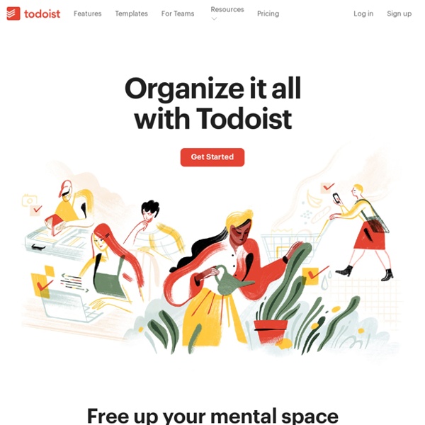 To do list and task manager. Free, easy, online and mobile: Todoist