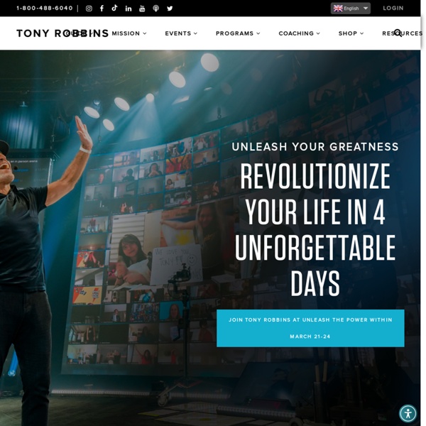 TonyRobbins.com - Life On Your Terms